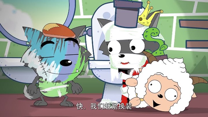 ⁣Pleasant Goat and Big Big Wolf S01E163 2005 1080p WEB-DL H 264 AAC-HHWEB