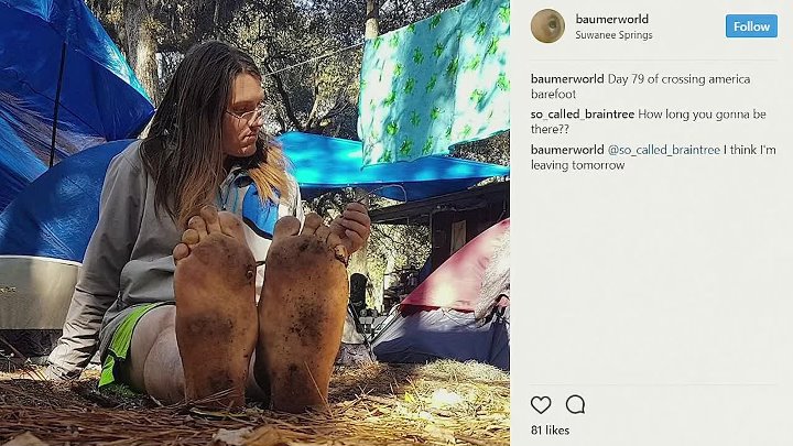 ⁣Barefoot: The Mark Baumer Story (2019) (720p)