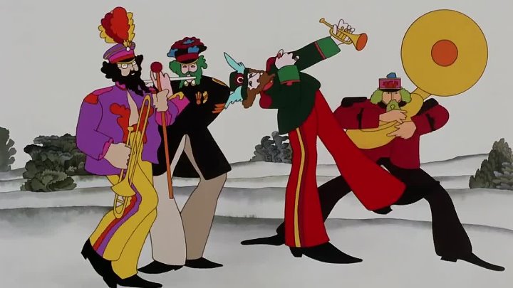 ⁣The Beatles Yellow Submarine (1968) (720p)🌻 Musicals