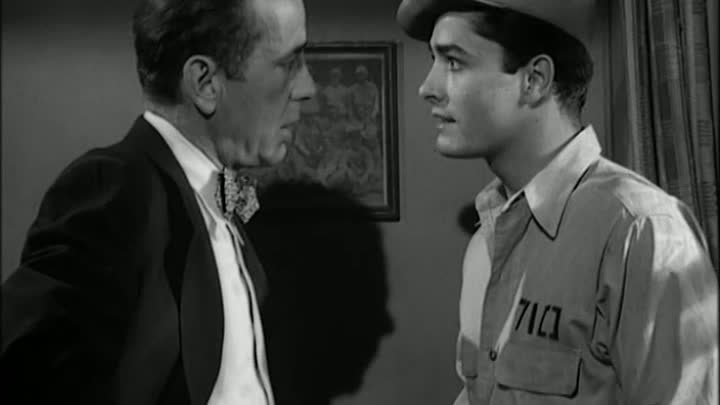 ⁣Knock On Any Door (1949) [DVDRip] - Humphrey Bogart, John Derek, George Macready