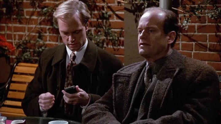 ⁣Frasier [S03E15] (1080p) A Word to the Wiseguy