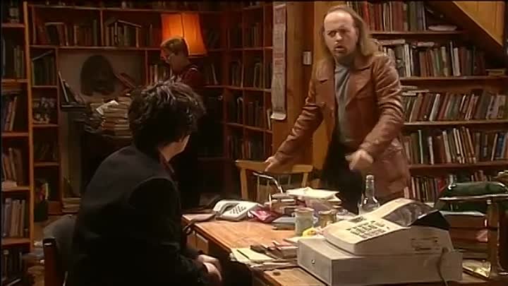 ⁣Black Books [S01E03] Grapes Of Wrath (2000) [DVDRip x265]