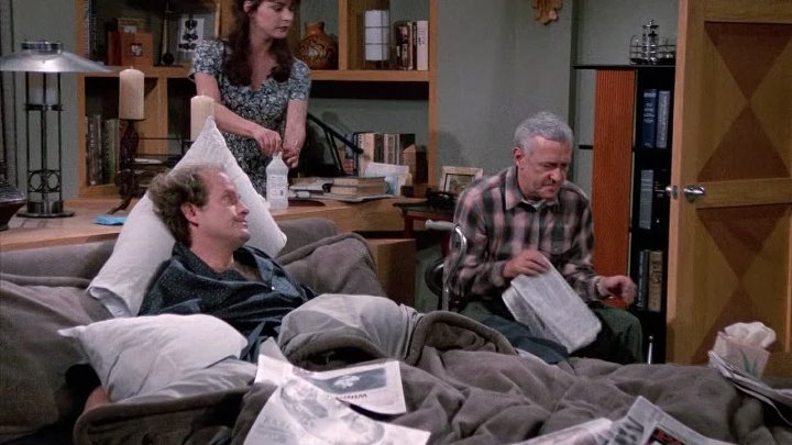 ⁣Frasier [S01E23] (1080p) Frasier Crane's Day Off