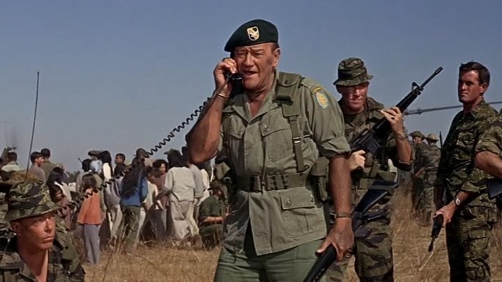 ⁣The Green Berets (1968) (720p)🌻 Movies