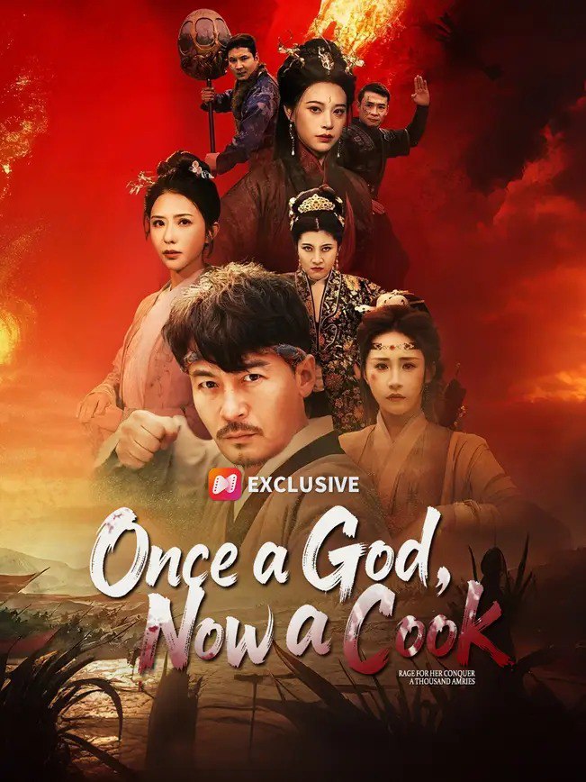 ⁣Once A God, Now A Cook