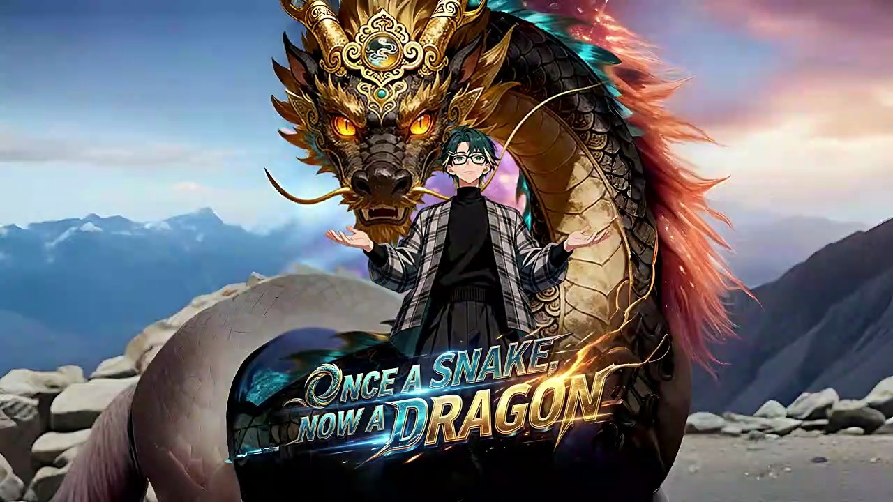 ⁣once a snake now a dragon chinese drama