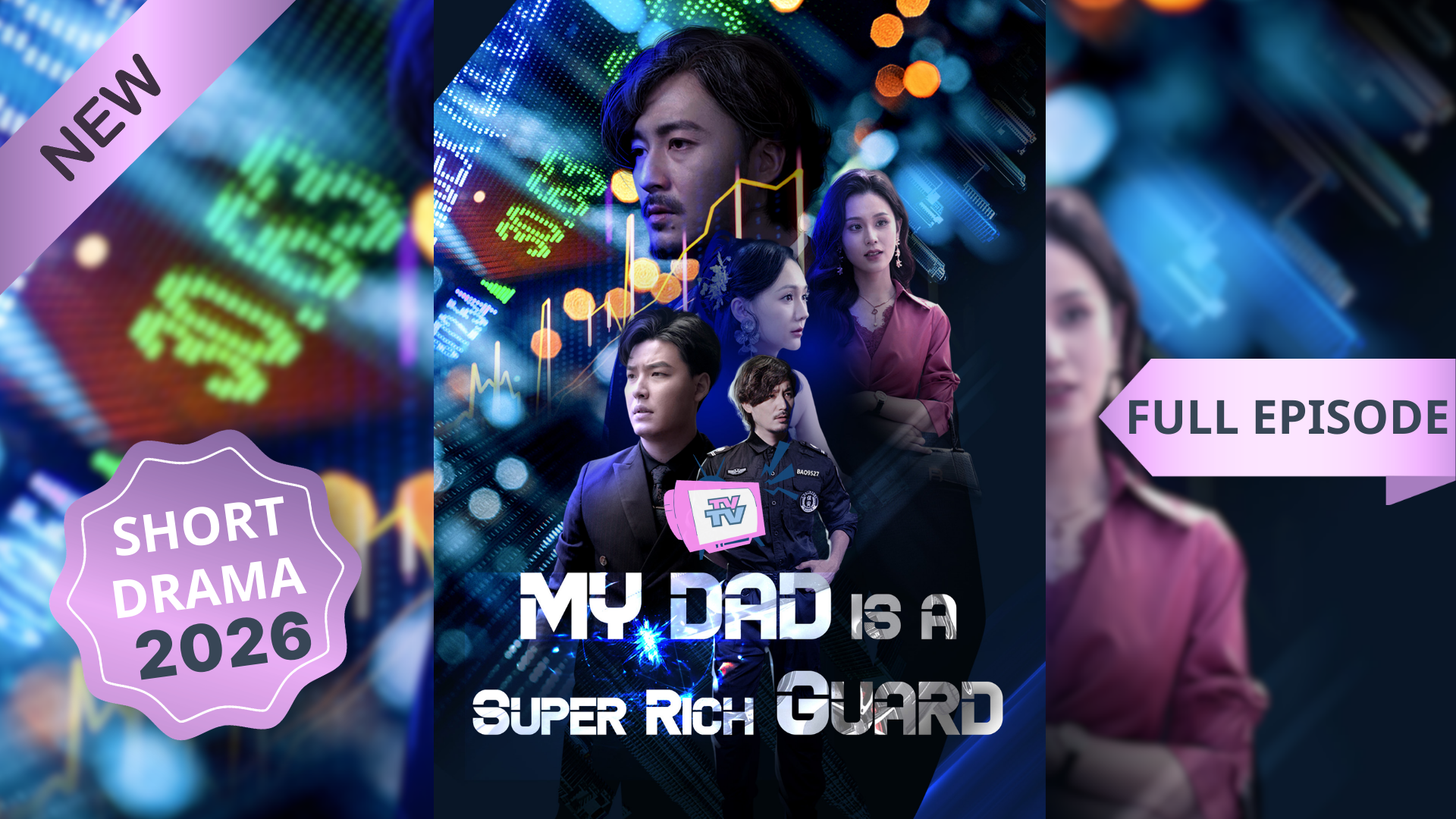 ⁣My Dad is a Super Rich Guard (Dubbed) Chinese Drama