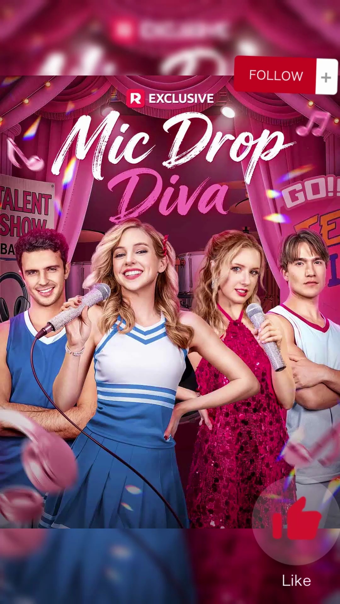 ⁣🎤🎤Mic Drop Diva - She Stole My Voice Spoligtht Thief  ReelShort Movie