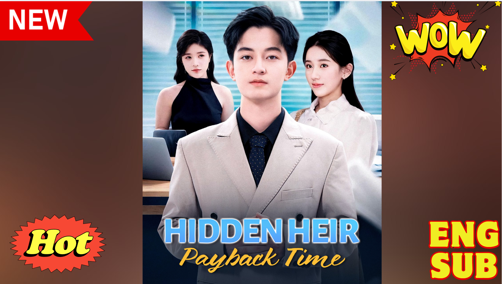 ⁣[Dubbed] Hidden Heir Payback Time #FULL DRAMA