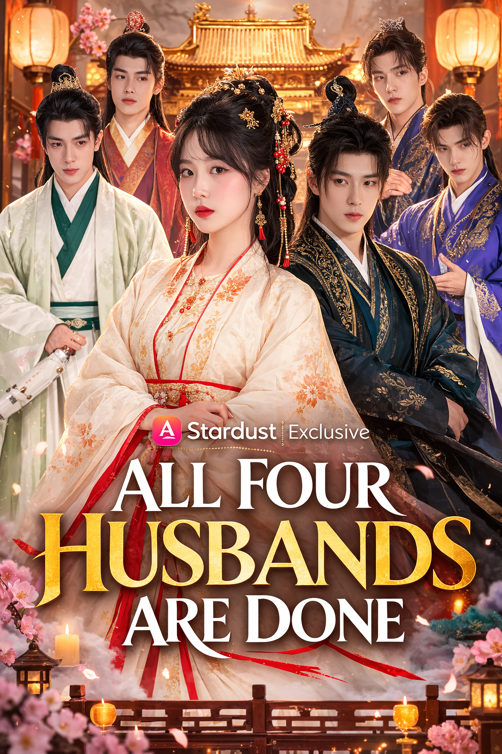 ⁣All Four Husbands Are Done- Drama Movie English Sub