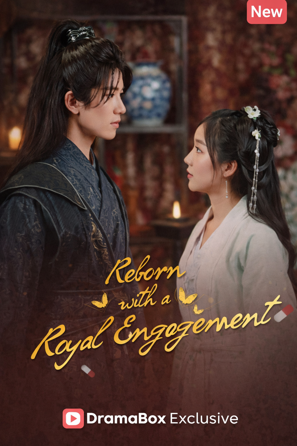 ⁣Reborn with a Royal Engagement- Drama Movie English SUb