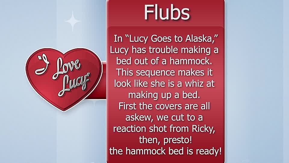 ⁣I Love Lucy S00E607 Flubs Well Made Bed 720p BluRay DD2 0 H 264-BTN