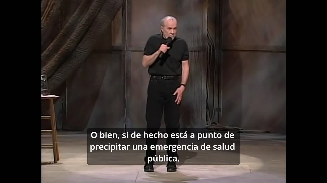 ⁣George Carlin Back In Town 1996 HC SPANISH SUBS 1080p HDRip x264 AAC