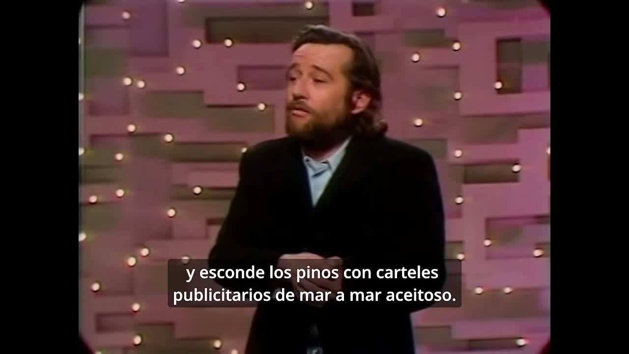 ⁣George Carlin 40 Years Of Comedy 1997 HC SPANISH SUBS 1080p HDRip x264 AAC