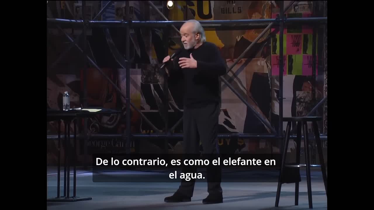 ⁣George Carlin Complaints and Grievances 2001 HC SPANISH SUBS 1080p HDRip REMASTERED x264 AAC