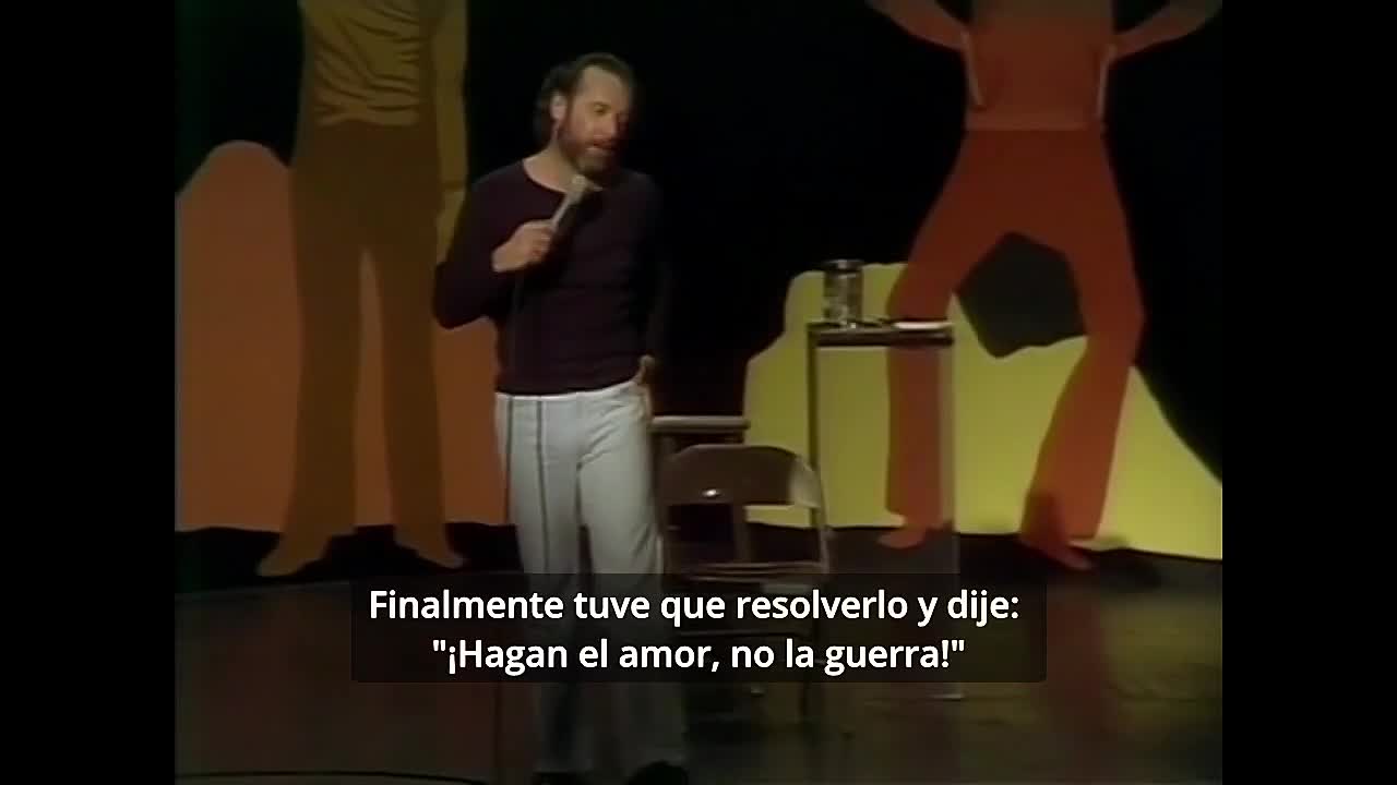 ⁣George Carlin On Location at USC 1977 HC SPANISH SUBS 720p WEBRip x264 AAC