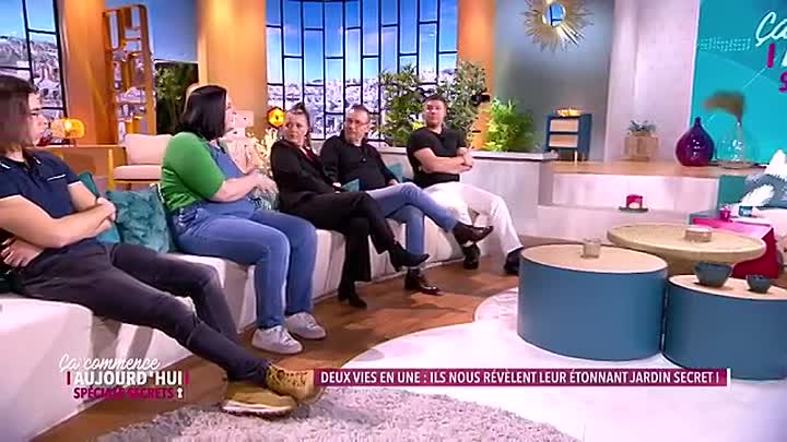 ⁣Ça commence aujourd'hui -Deux vies en une  ils nous révèlent leur étonnant jardin secret!