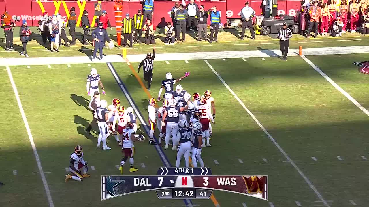 ⁣NFL 2025 12 25 Dallas Cowboys vs Washington Commanders