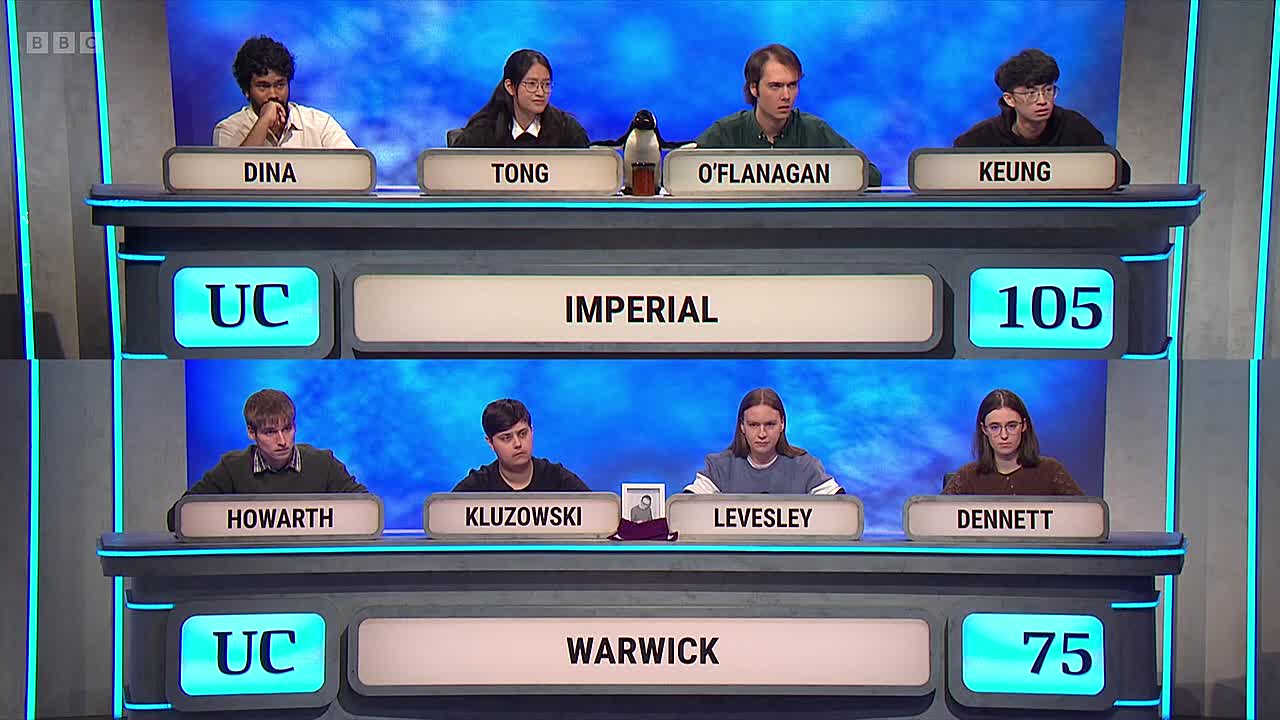 University Challenge S55E28 Imperial v Warwick 720p iP WEB-DL AAC2 0 H 264-NT
