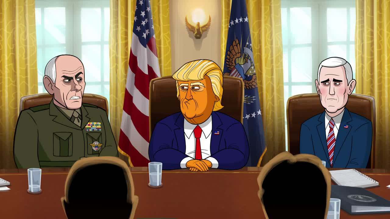 ⁣Our Cartoon President (2018) - S01E01 - State of the Union (1080p AMZN WEB