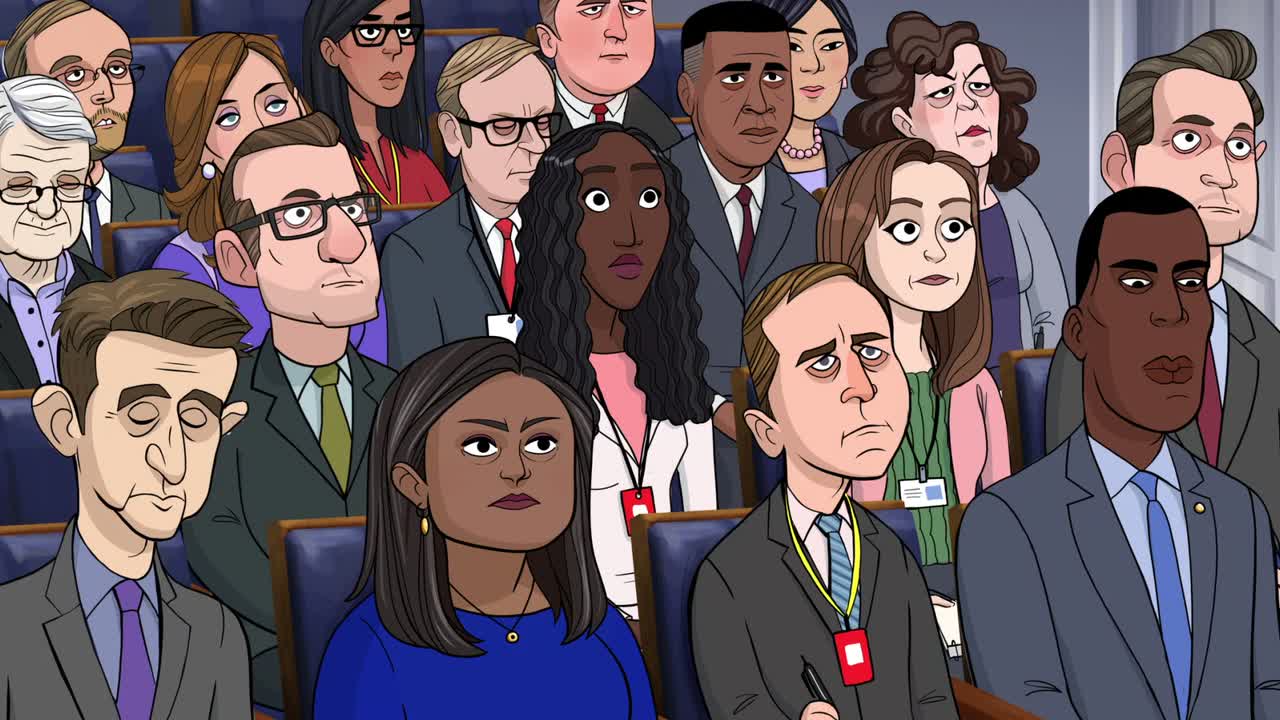 ⁣Our Cartoon President (2018) - S01E04 - Family Leave (1080p AMZN WEB