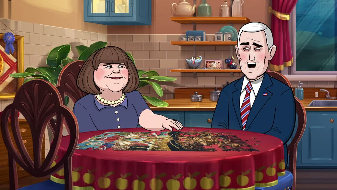 ⁣Our Cartoon President (2018) - S01E07 - Wealth Gap (1080p AMZN WEB