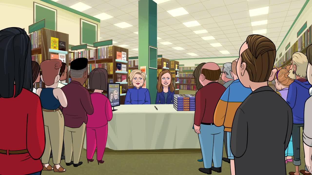 ⁣Our Cartoon President (2018) S03E05 Hillary 2020 (1080p AMZN Webrip x265 10bi