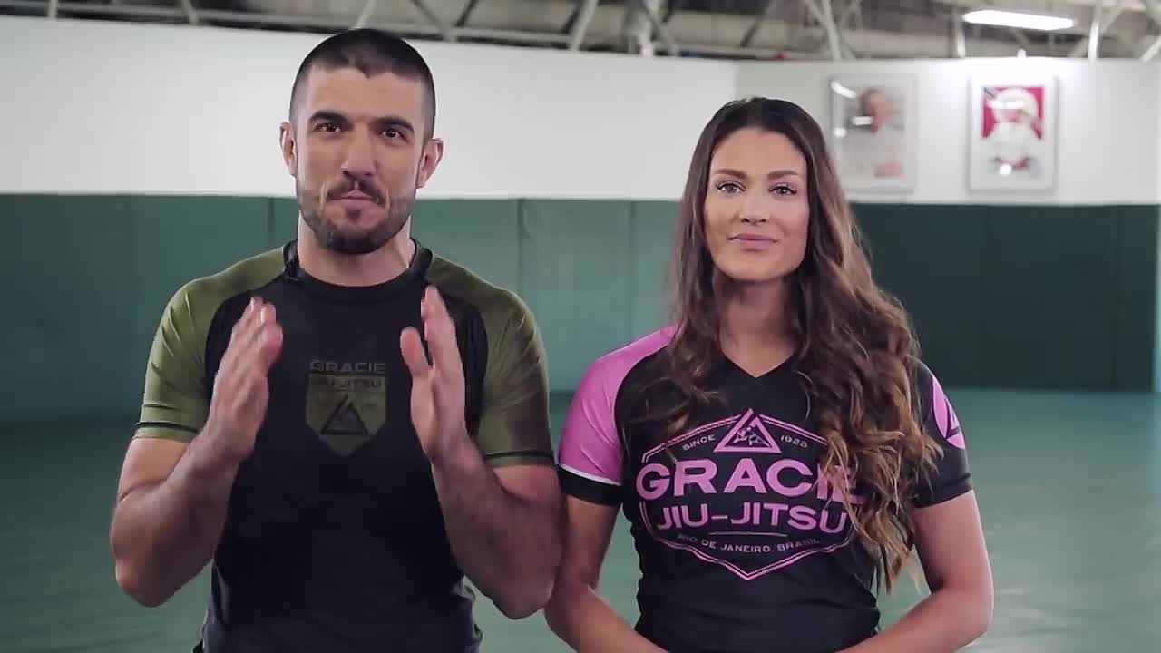 Women's Self-defense Technique - Man Pinning Both Wrists in Mount Position