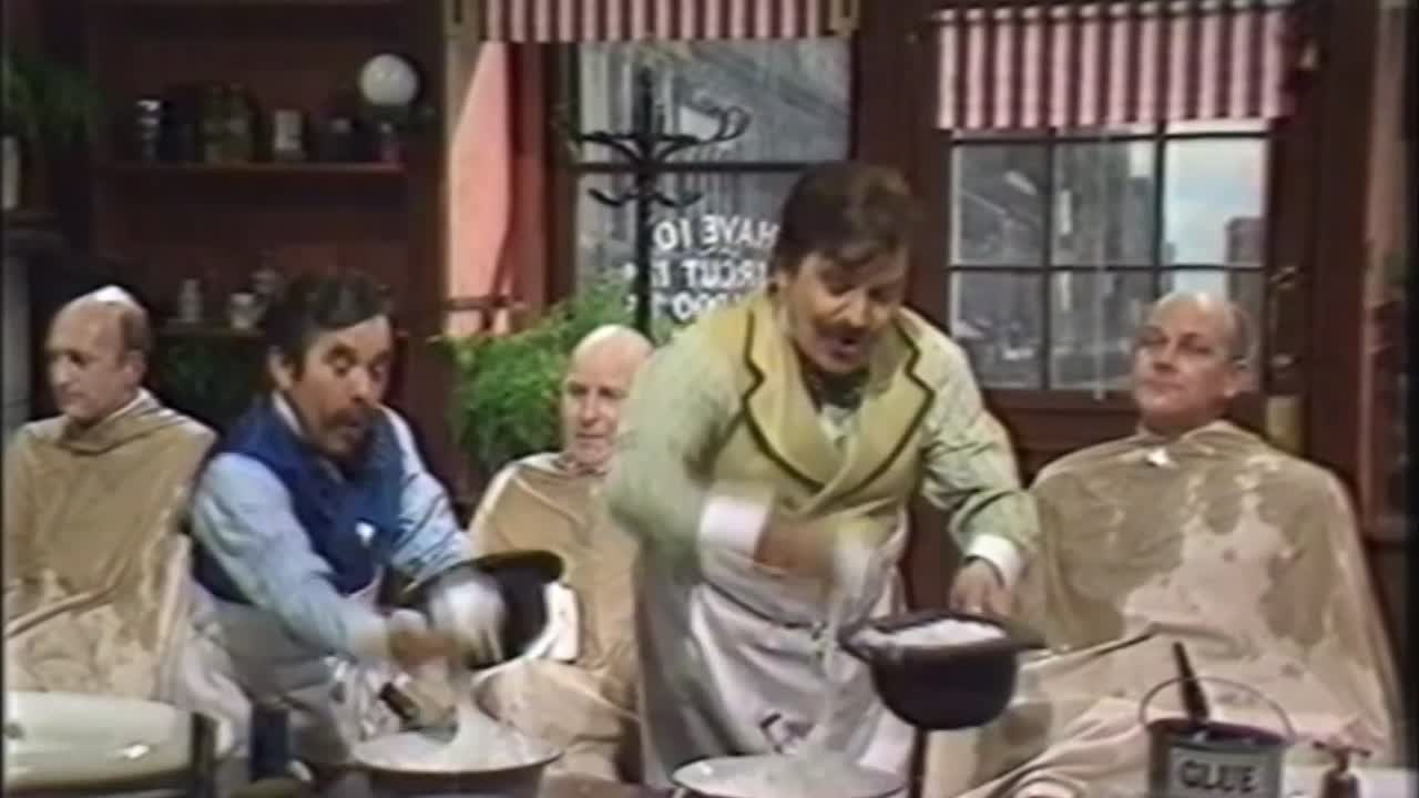 The Two Ronnies Barbershop Sketch - Classic Comedy