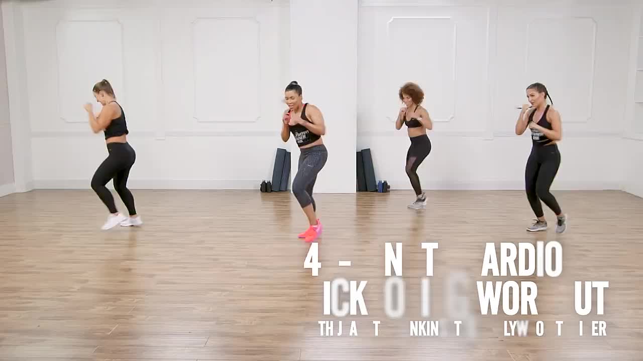 ⁣45-Minute Cardio Kickboxing Boot Camp -Jeanette Jenkins