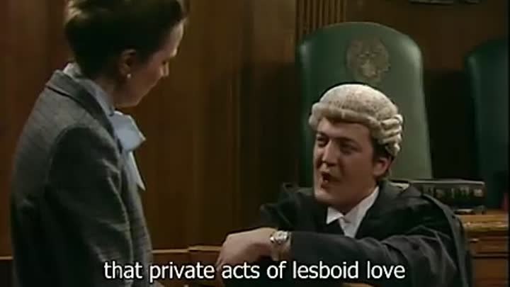 A bit of Fry and Laurie - Judge Not