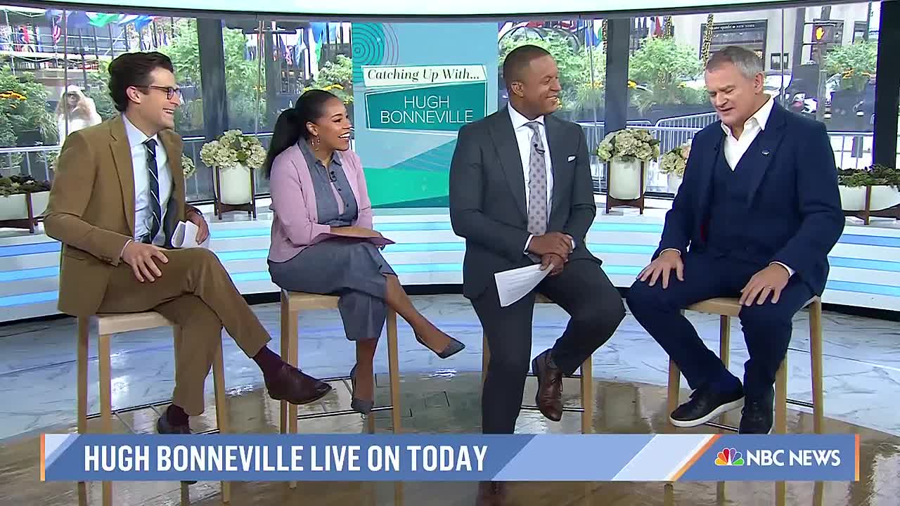 ‘Downton Abbey’ star Hugh Bonneville talks new memoir