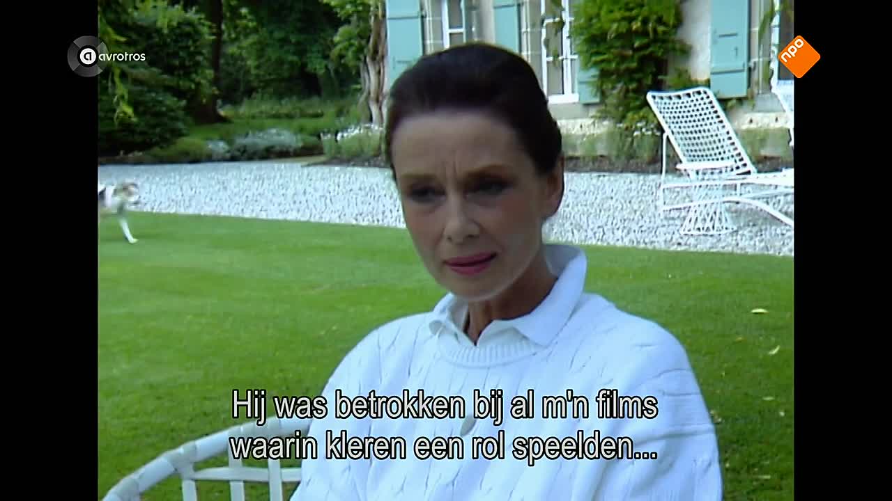 ⁣1988 Audrey Hepburn interviewed at La Paisible by Dutch journalist