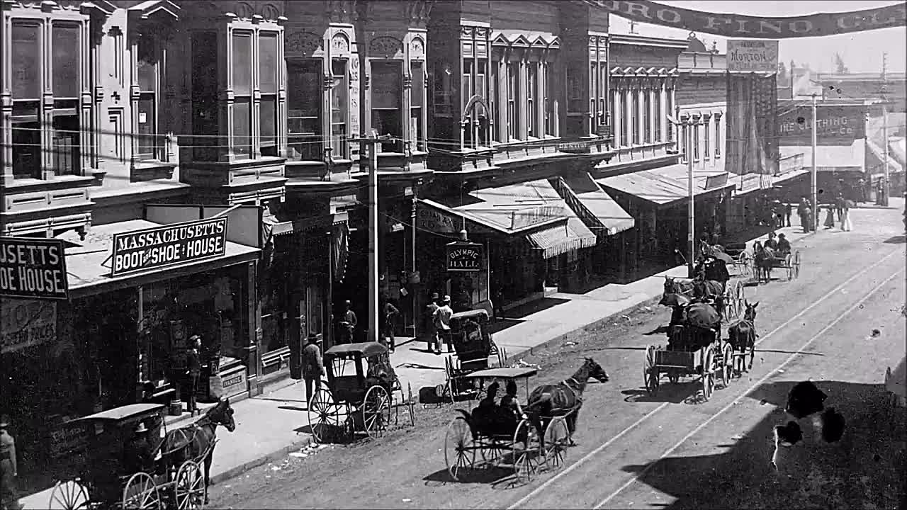 Woman Born in 1878 Talks About Her Childhood in Los Angeles, California in the 1880s