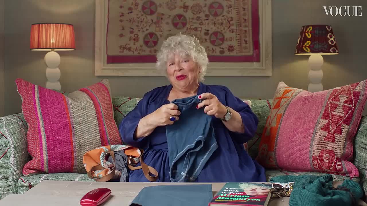 Inside Miriam Margolyes’s Tote Bag _ In The Bag