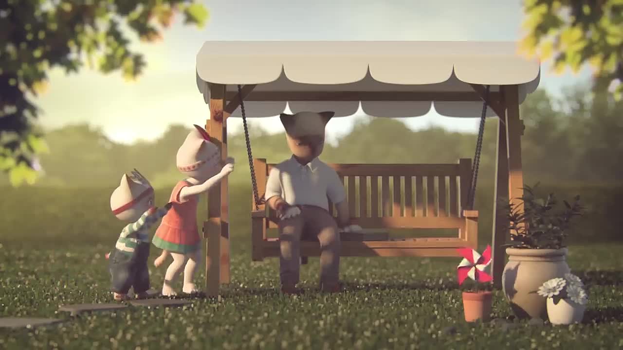Trois Petits Chats [3D animated short film]