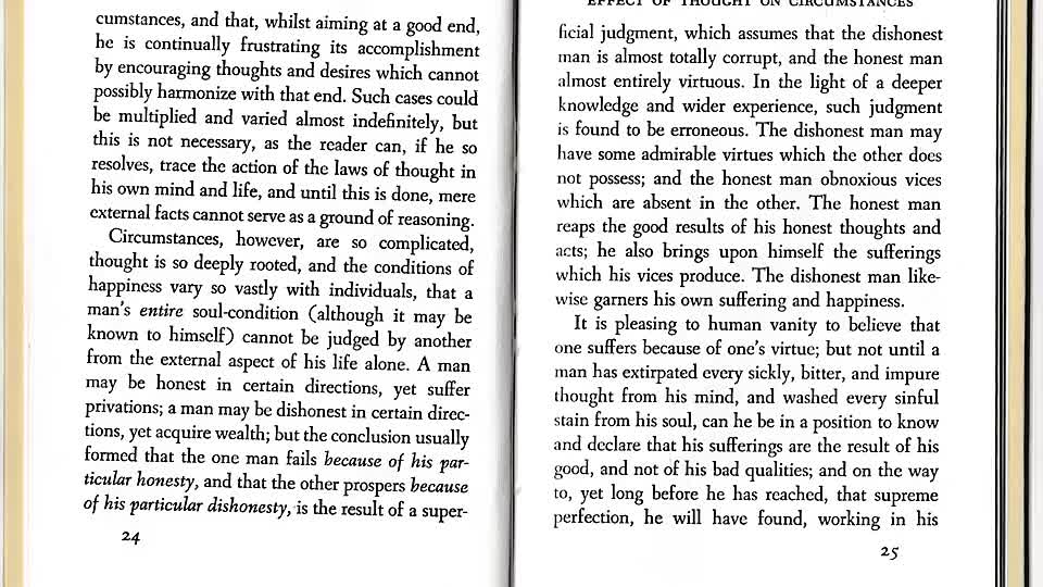 As A Man Thinketh (1903) Audiobook - By James Allen