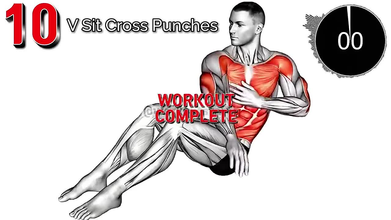 Say goodbye to love handles with this exercise _ Aim for two weeks