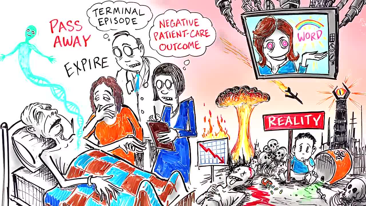 ⁣Words That Hide the Truth - George Carlin