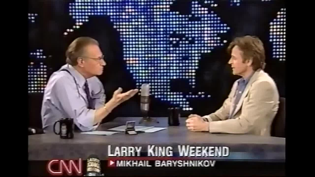 ⁣Mikhail Baryshnikov Interview on Larry King Weekend, May 2002