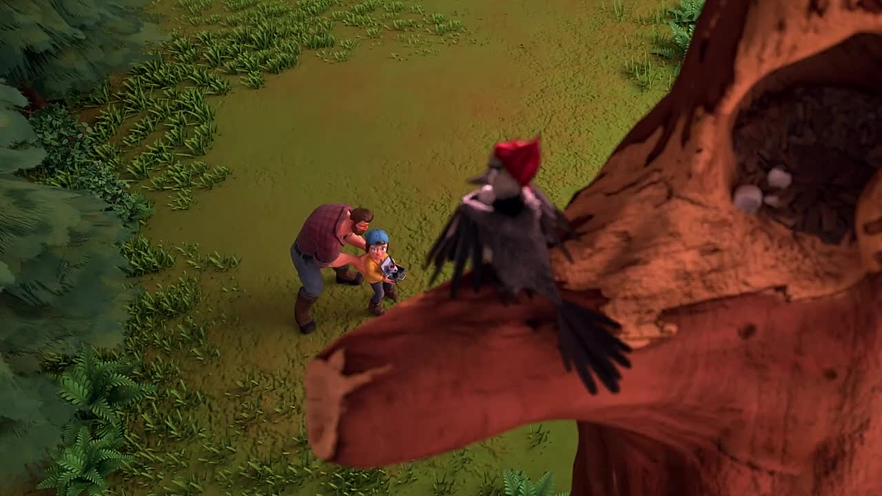 ⁣The Lumberjack & the Woodpecker - by SCAD Animation Students _ TheCGBros