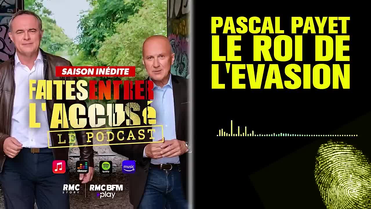 ⁣Pascal Payet, le Roi de l'Évasion - Faites Entrer l'Accusé PODCAST