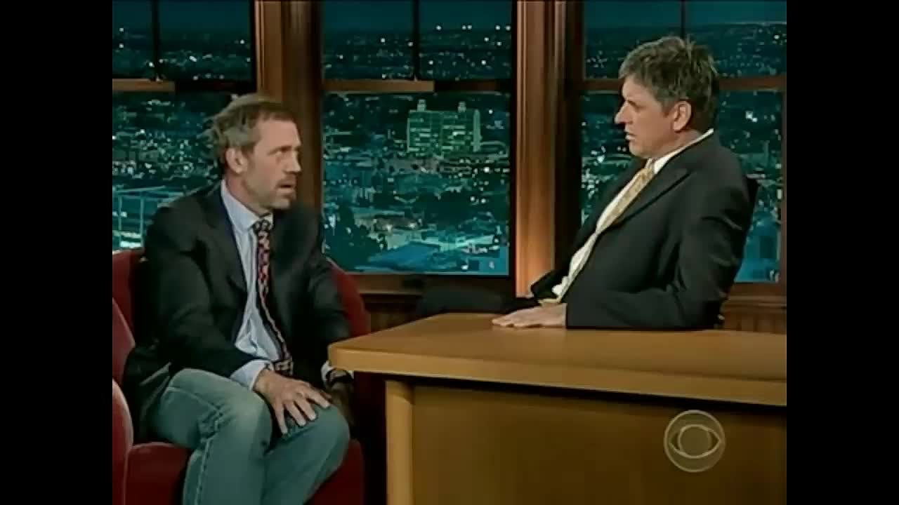 Hugh Laurie's Crazy Interview