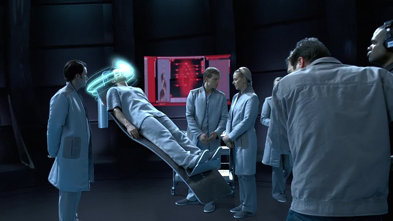 ⁣V 2009 S01E09 Heretic's Fork