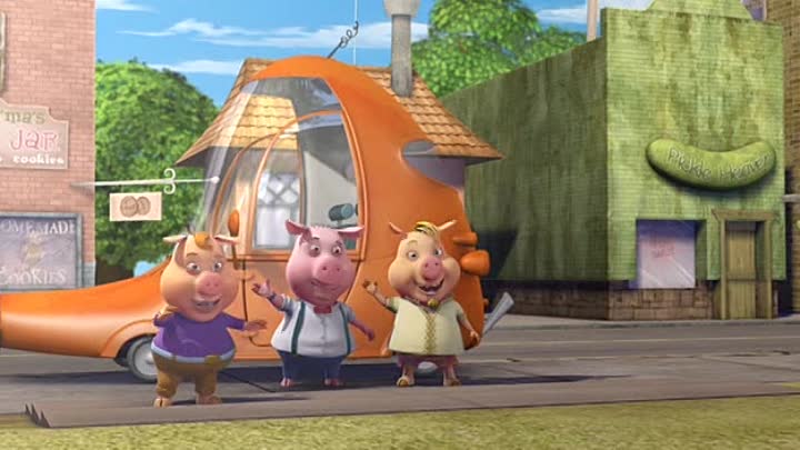 ⁣3 Pigs And A Baby 2008 DVDRip XviD-VoMiTd