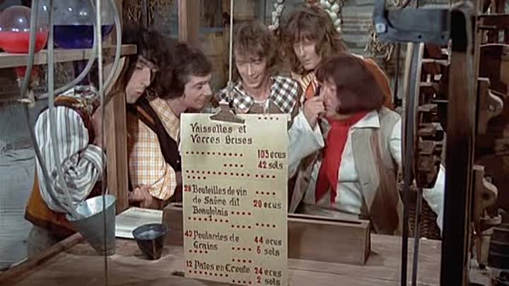 ⁣Les Charlots - Quatre Charlots Mousquetaires 1974 French Dvdrip DivX