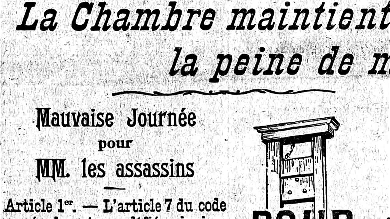 The Crime That Changed The Death Sentence Law In France _ Almost Perfect Crimes