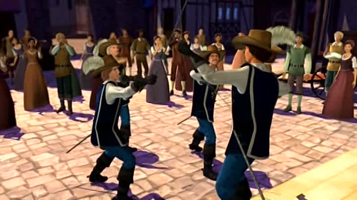 ⁣Barbie Et Les Trois Mousquetaires FRENCH DVDRip XviD