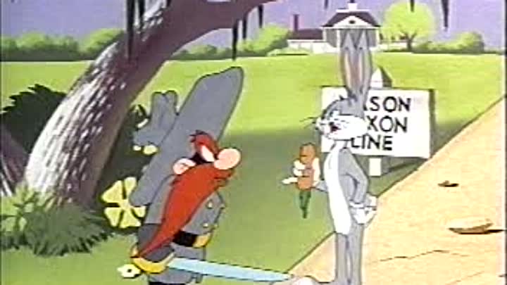 ⁣Banned Cartoons - Bugs Bunny - Southern Fried Rabbit (1953 uncensored)