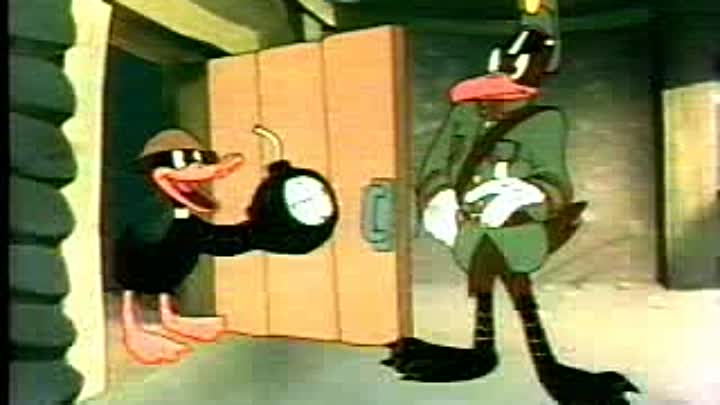 ⁣Banned Cartoons - WWII-Looney Tunes - Daffy Duck - Daffy The Commando